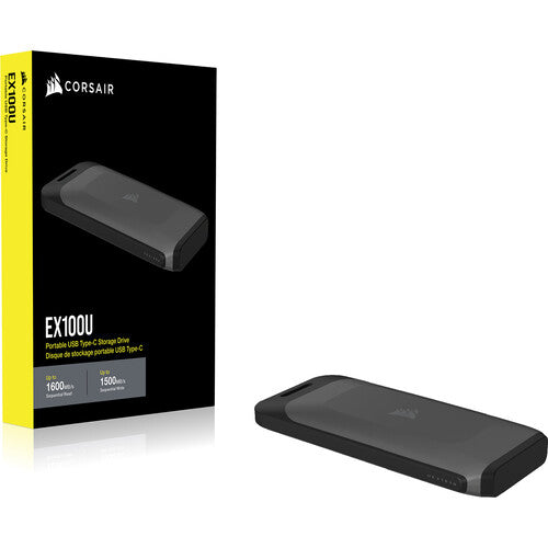 Corsair Portable SSD 1TB EX100U USB-C Drive Corsair Portable SSD 1TB EX100U USB-C Drive